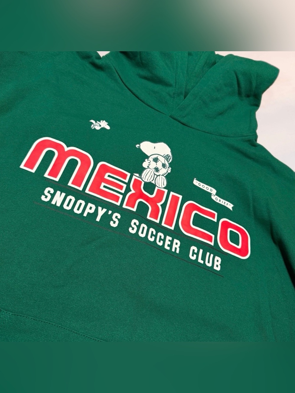 Peanuts Mexico Hoodie with Snoopy '50 Soccer Club' Graphic - Picture 3 of 4